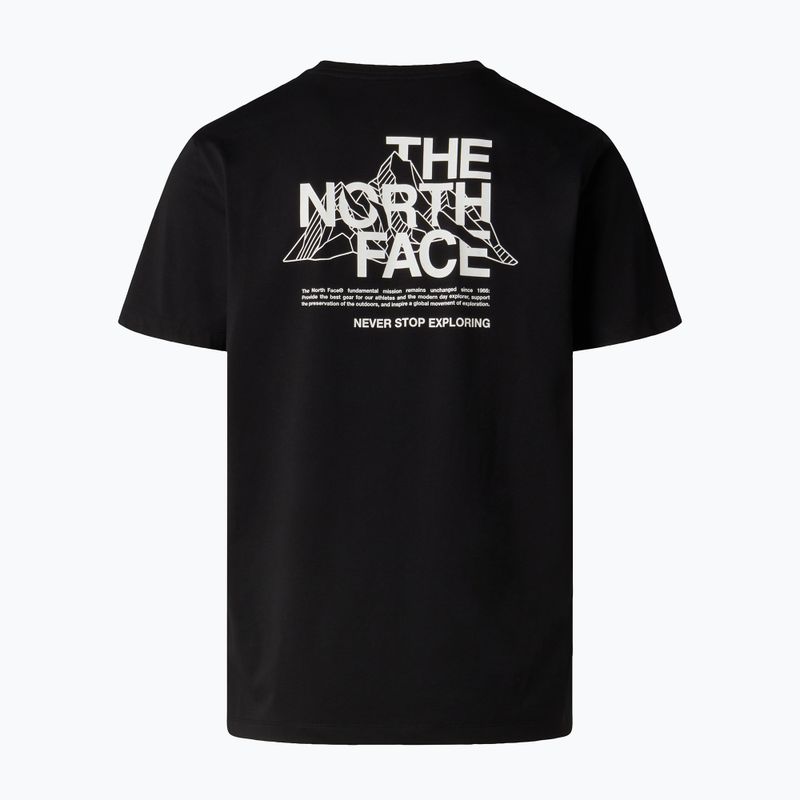 Мъжка тениска The North Face Mountain Sketch Regular tnf black 6
