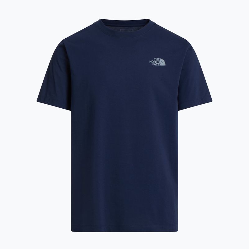 Мъжка тениска за трекинг The North Face Moutain Sketch Regular summit navy 5