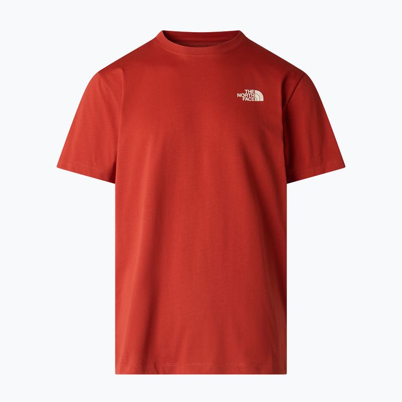 Мъжка тениска за трекинг The North Face Vertical Regular iron clay 4