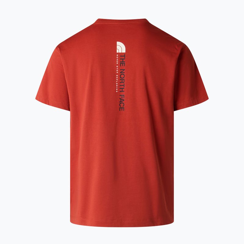 Мъжка тениска за трекинг The North Face Vertical Regular iron clay 5