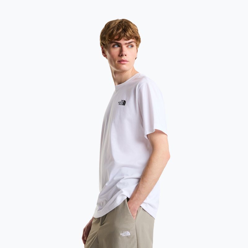 Мъжка тениска за трекинг The North Face Vertical Regular tnf white 4