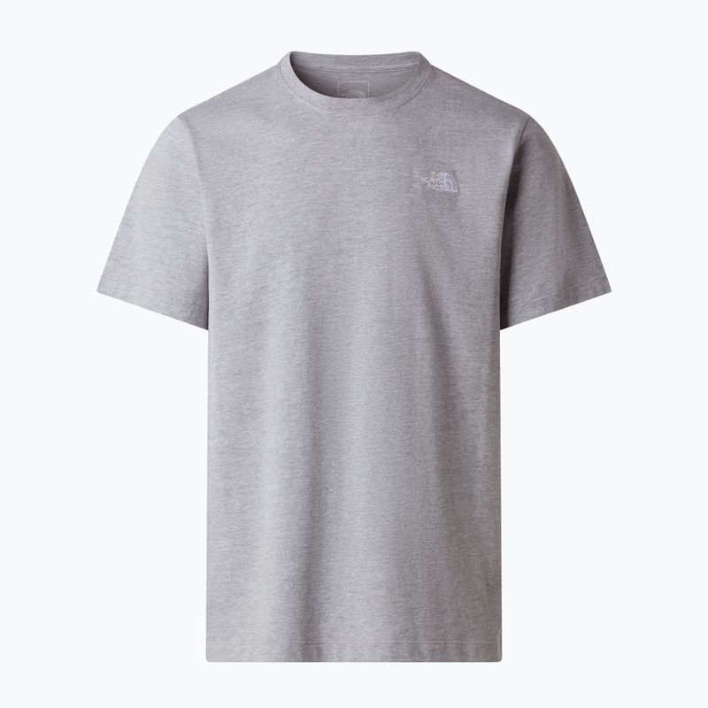 Мъжка тениска The North Face Evolution Simple Dome Regular SS tnf pale grey heather 4