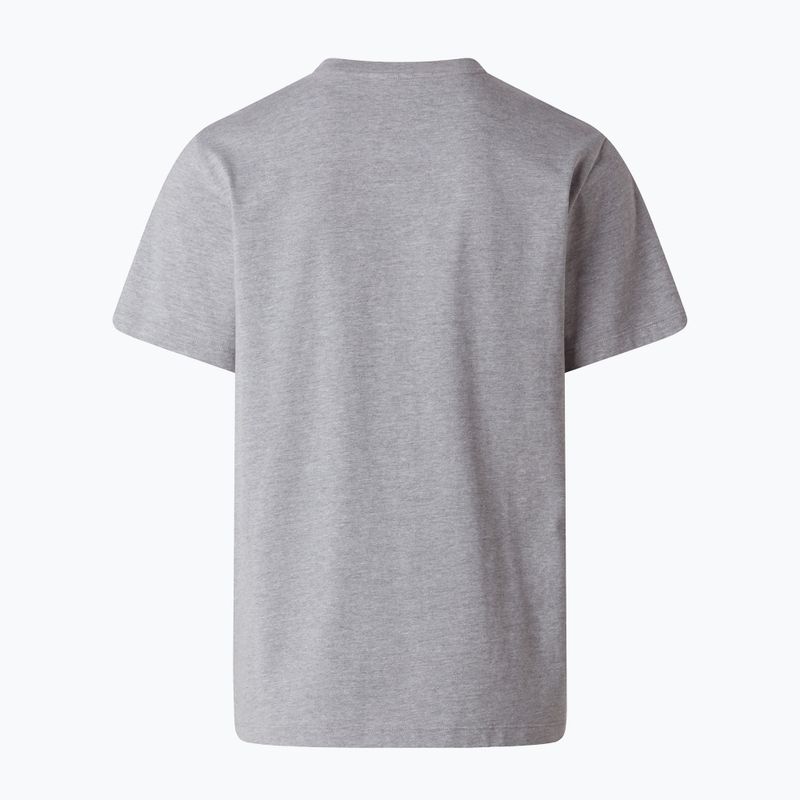 Мъжка тениска The North Face Evolution Simple Dome Regular SS tnf pale grey heather 5
