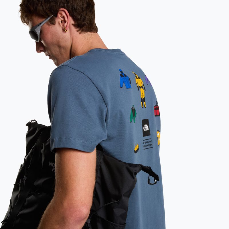 Мъжка тениска за трекинг The North Face Mountain Celebration Regular granite grey 7