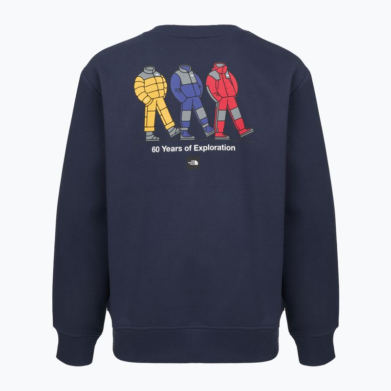 Суитшърт The North Face Celebration Relaxed Crew Graphic summit navy 2