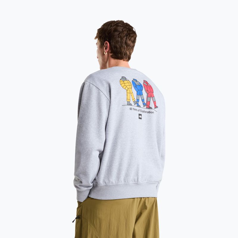 Суитшърт The North Face Celebration Relaxed Crew Graphic tnf light grey heather 8