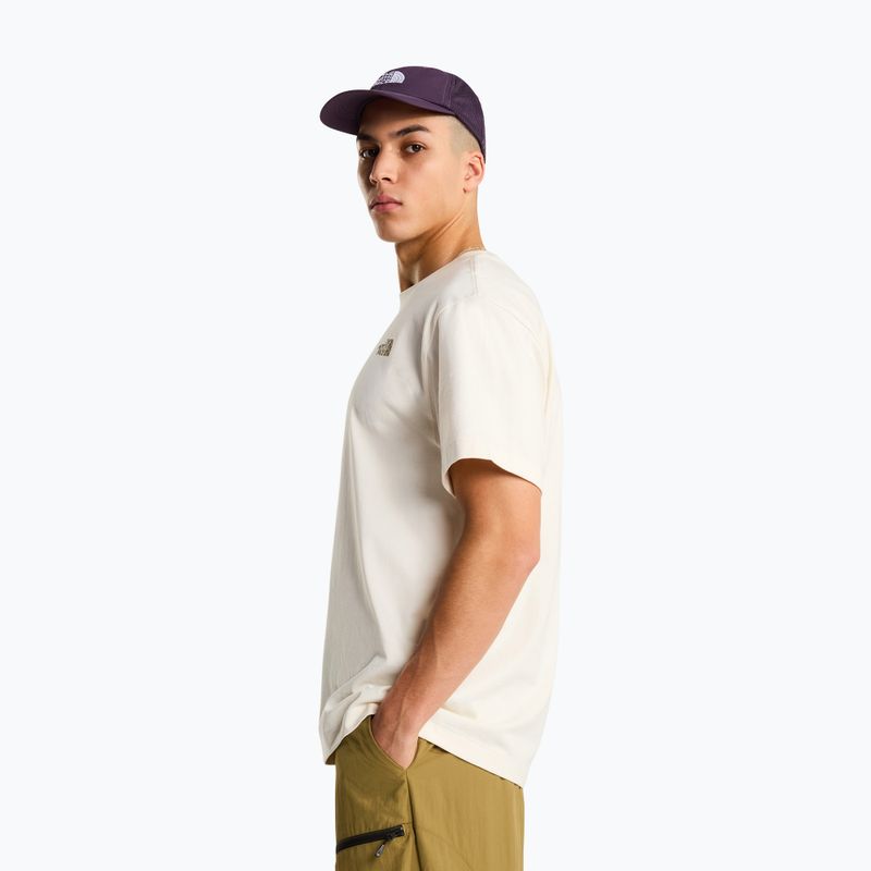 Мъжка тениска The North Face Snack Relaxed white dune 3