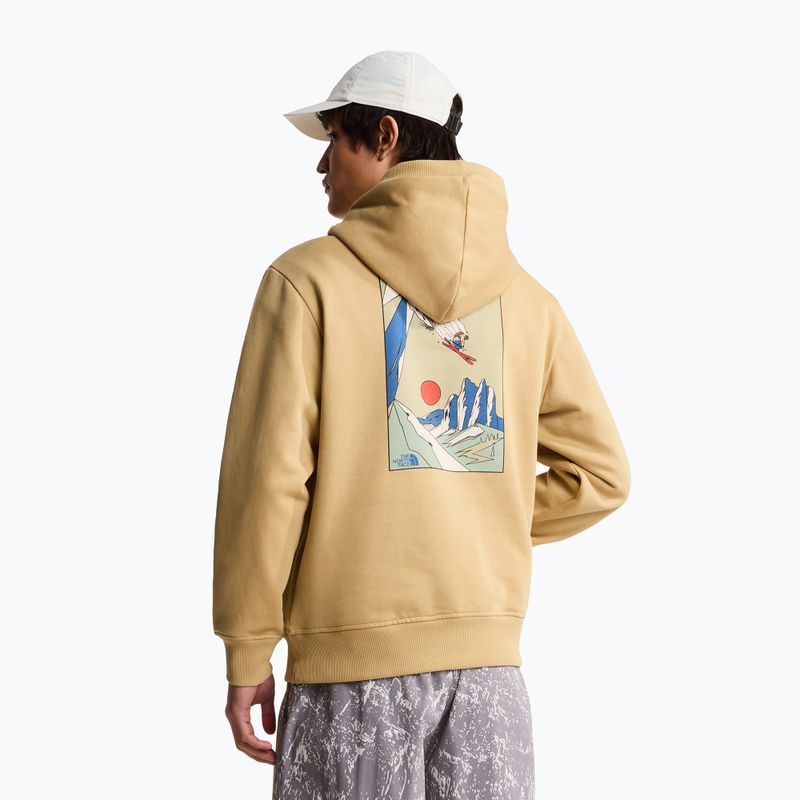 Суитшърт The North Face Mountain Celebration Relaxed Hoodie khaki stone 5