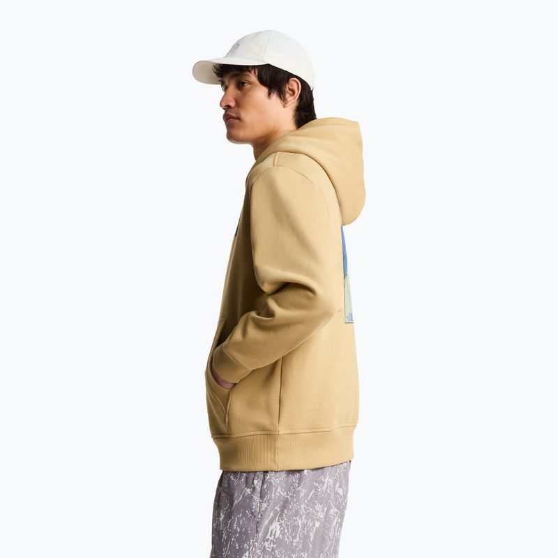 Суитшърт The North Face Mountain Celebration Relaxed Hoodie khaki stone 6