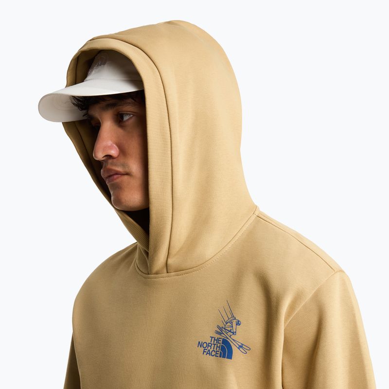 Суитшърт The North Face Mountain Celebration Relaxed Hoodie khaki stone 7