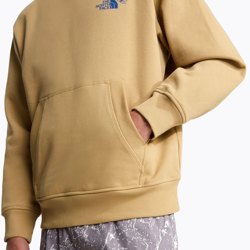 Суитшърт The North Face Mountain Celebration Relaxed Hoodie khaki stone 9