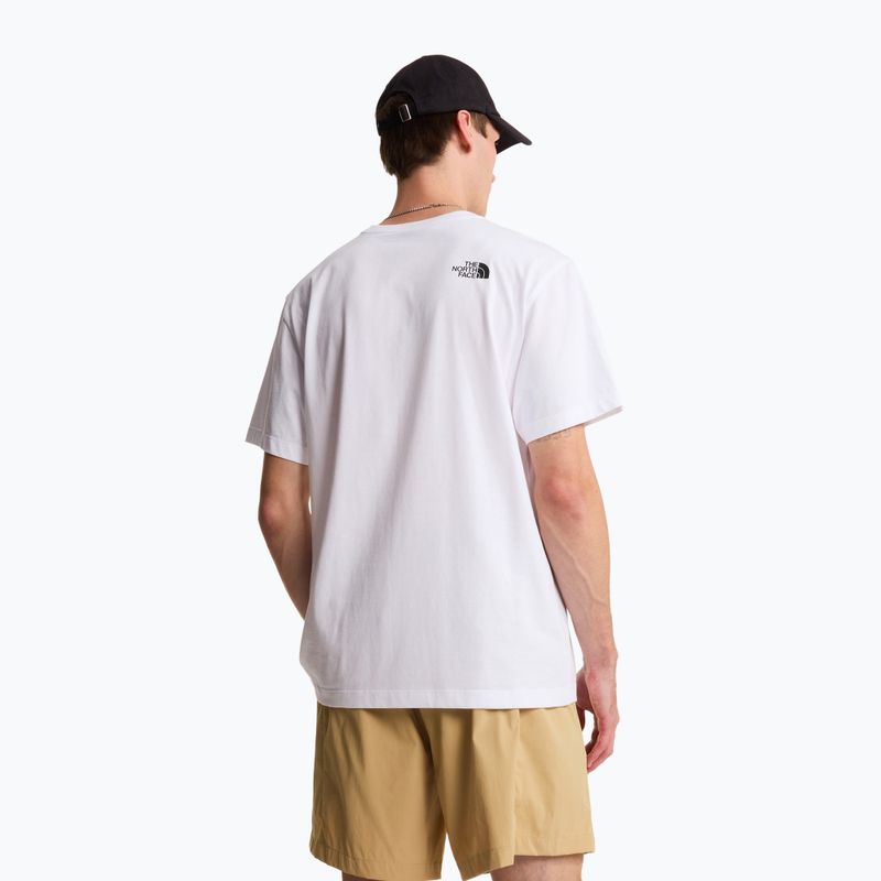 Мъжка тениска The North Face Mountain Logo Relaxed tnf white 3