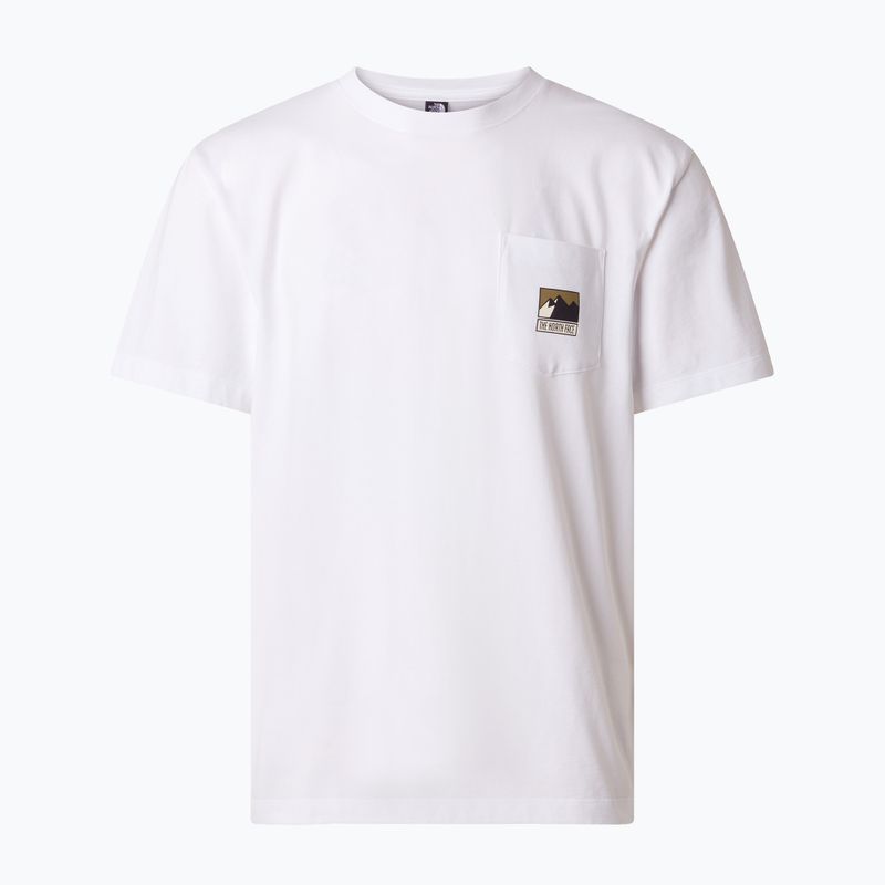 Мъжка тениска The North Face Mountain Logo Relaxed tnf white 4