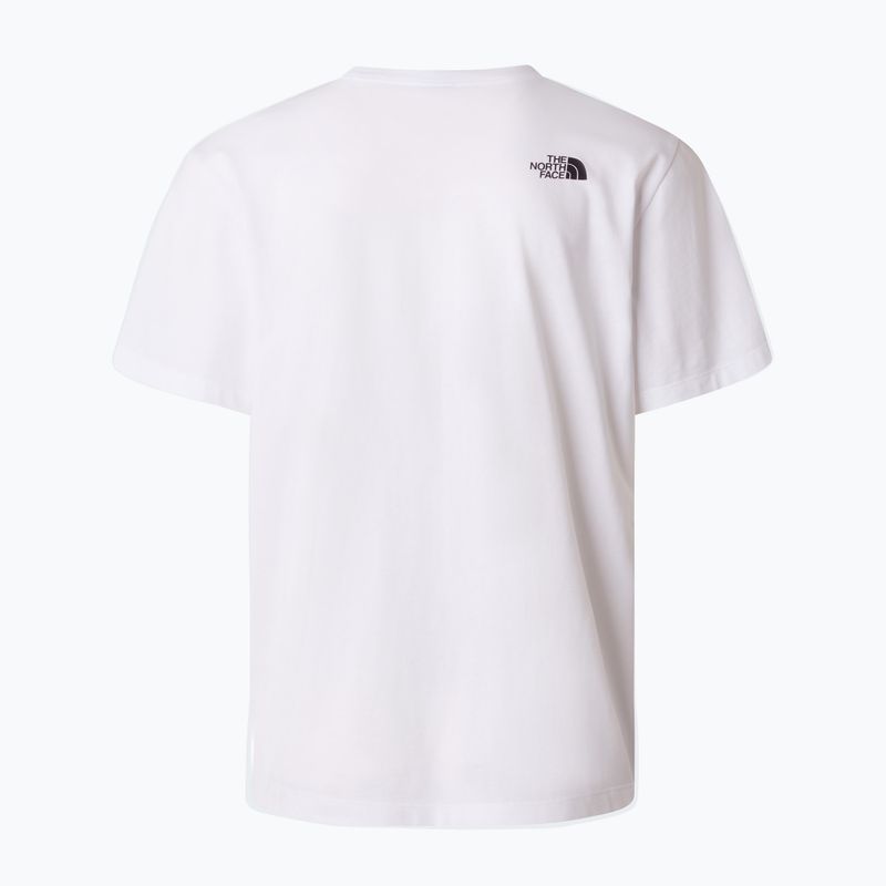 Мъжка тениска The North Face Mountain Logo Relaxed tnf white 5
