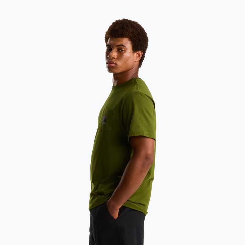 Мъжка тениска The North Face Mountain Logo Relaxed woodland green 4