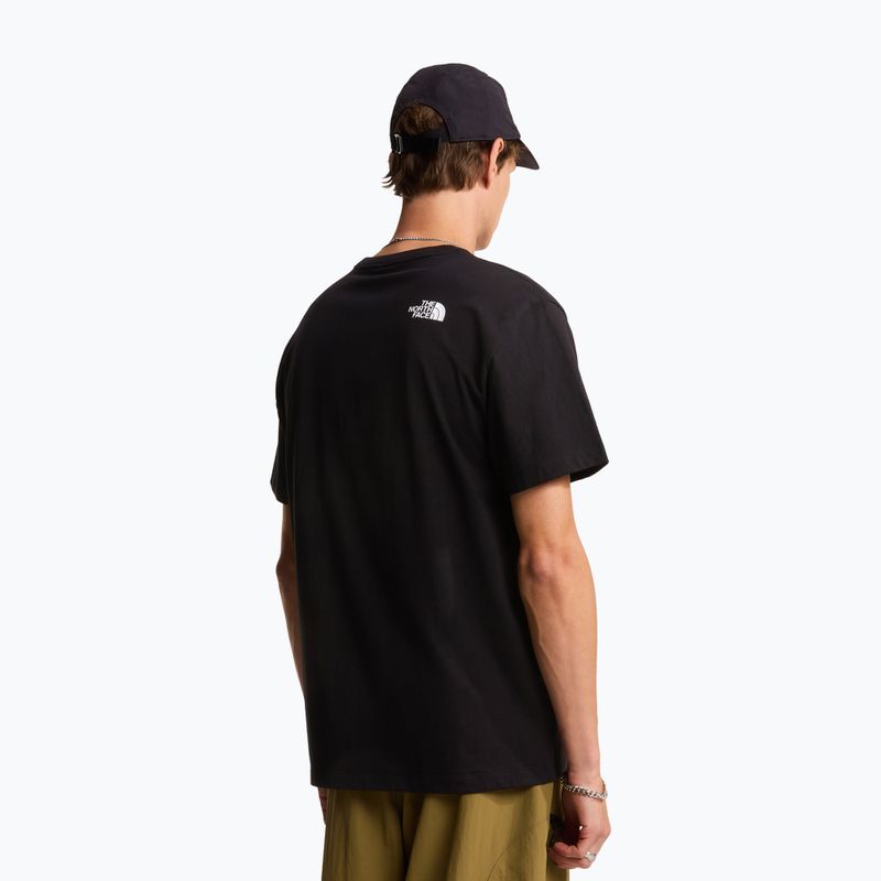 Мъжка тениска The North Face Mountain Logo Relaxed tnf black 3