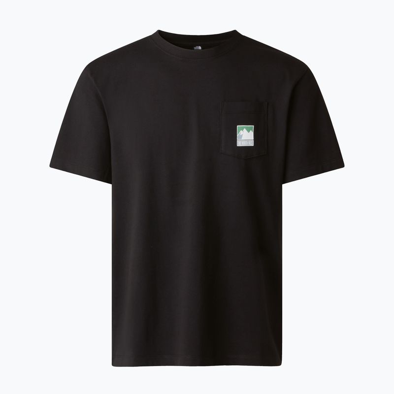 Мъжка тениска The North Face Mountain Logo Relaxed tnf black 5