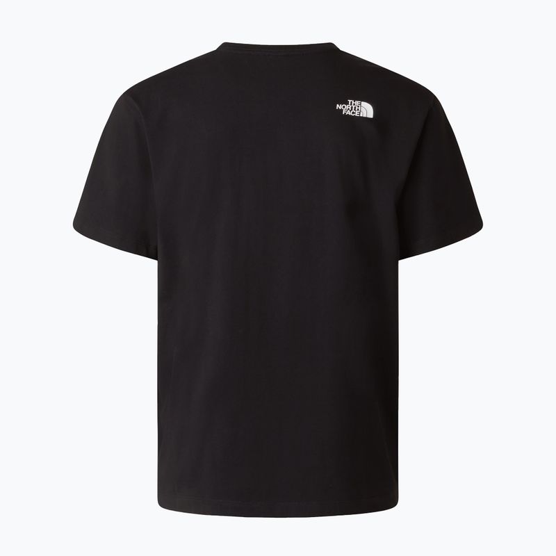 Мъжка тениска The North Face Mountain Logo Relaxed tnf black 6