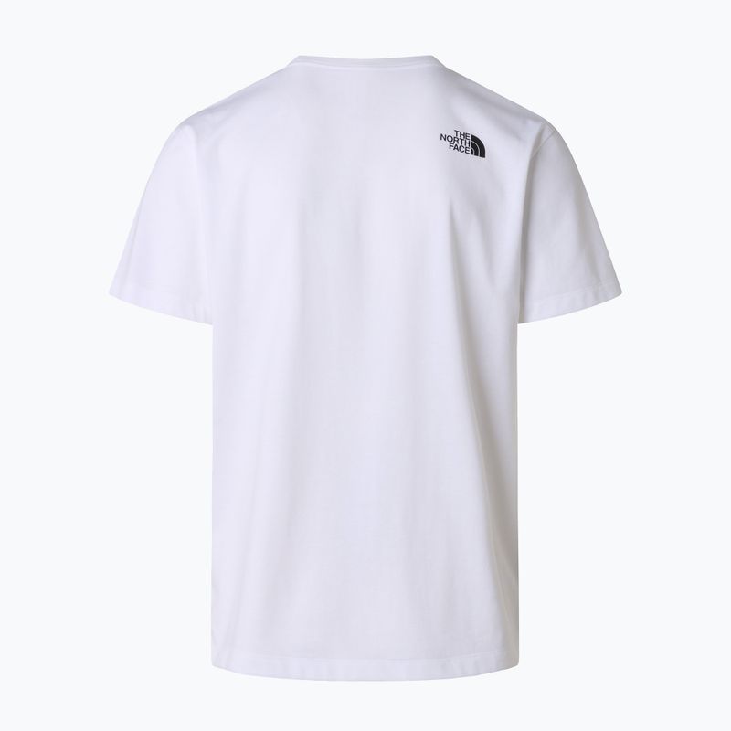 Мъжка тениска за трекинг The North Face Never Stop Exploring Regular tnf white 6