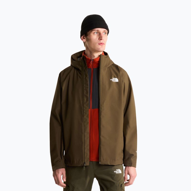 Детско яке за дъжд The North Face Whiton 3L taupe green 4