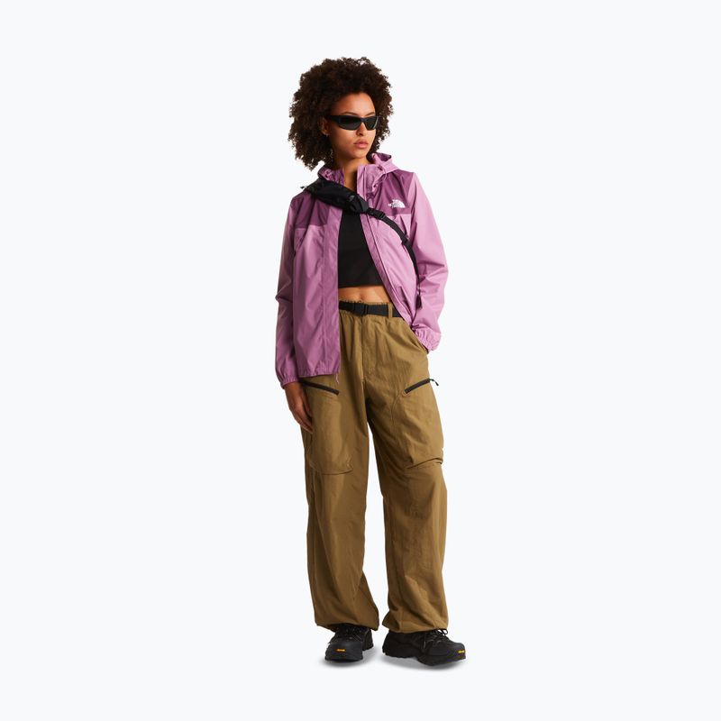 Дамско водоустойчиво яке The North Face Antora Rain hushed lavender/chroma purple 2