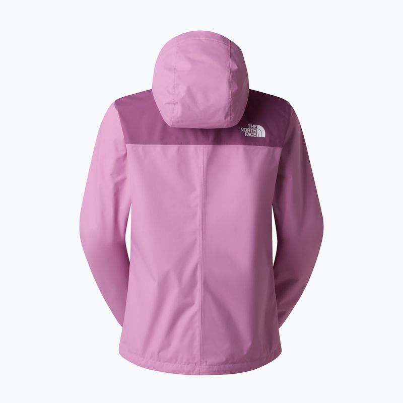 Дамско водоустойчиво яке The North Face Antora Rain hushed lavender/chroma purple 7