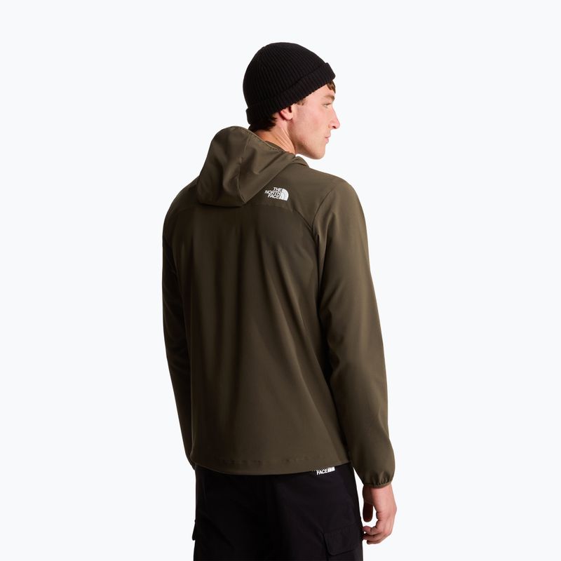 Мъжко софтшел яке The North Face Nimble Hoodie 2 new taupe green 3