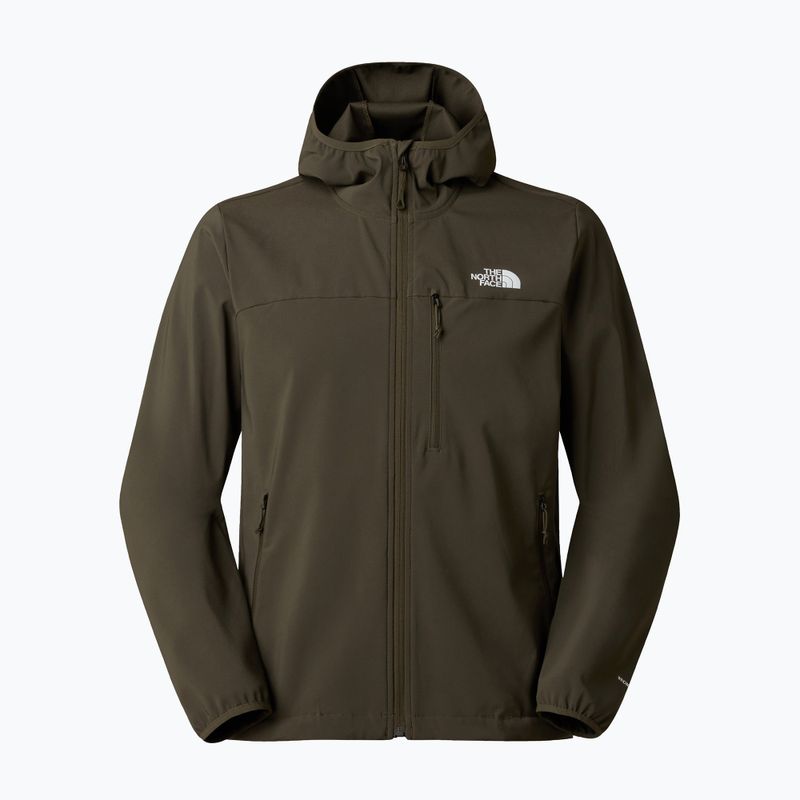 Мъжко софтшел яке The North Face Nimble Hoodie 2 new taupe green 6
