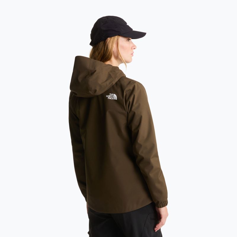 Дамско софтшел яке The North Face Quest Mono taupe green 3