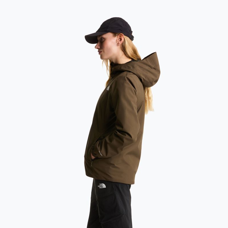 Дамско софтшел яке The North Face Quest Mono taupe green 4