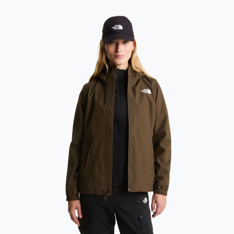 Дамско софтшел яке The North Face Quest Mono taupe green 5