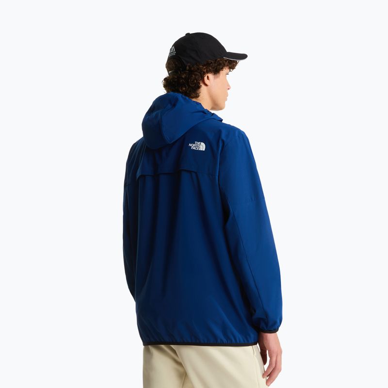 Мъжко софтшел яке The North Face Mountain Athletics Ushba Hooded estate blue 3