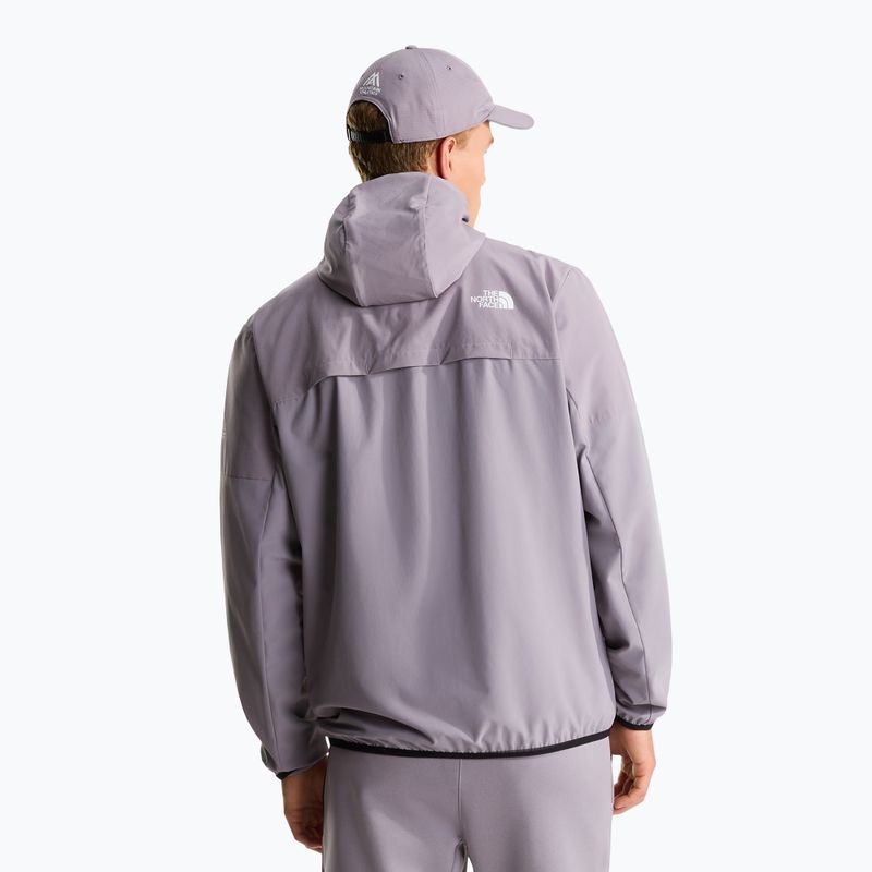 Мъжко софтшел яке The North Face Moutain Athletics Ushba Hooded trancscedent grey 3