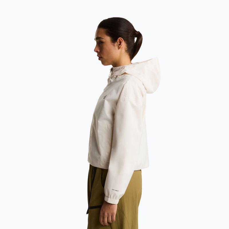 Дамско софтшел яке The North Face Quest Mono Cropped white dune 5