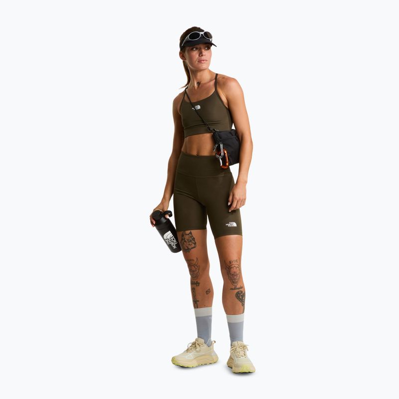Дамски шорти за трекинг The North Face Flex 8IN Tight new taupe green 2