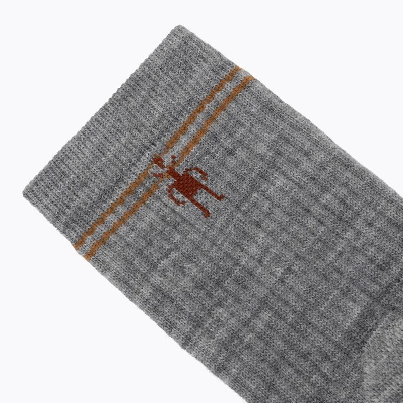 Дамски чорапи Smartwool Hike Light Cushion Crew lghtgrey whte 3