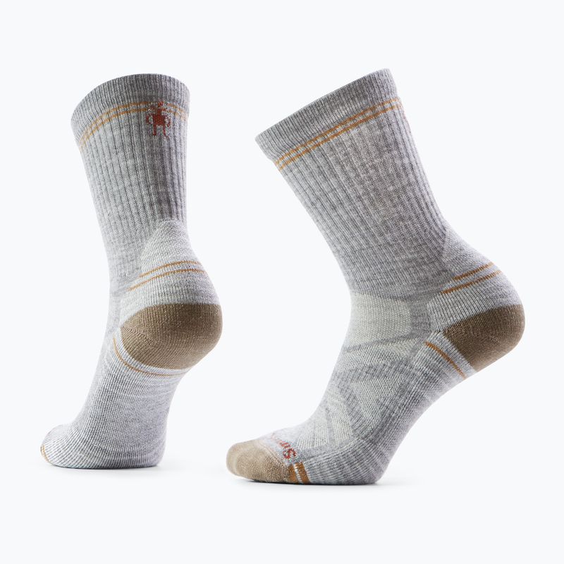Дамски чорапи Smartwool Hike Light Cushion Crew lghtgrey whte 5