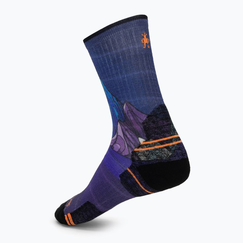 Чорапи Smartwool Hike Mountain Lake Print Crew deep navy 2