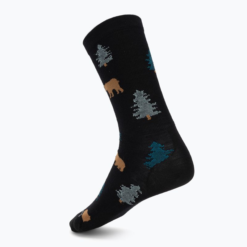Чорапи Smartwool Everyday Trough The Trees Crew black 2
