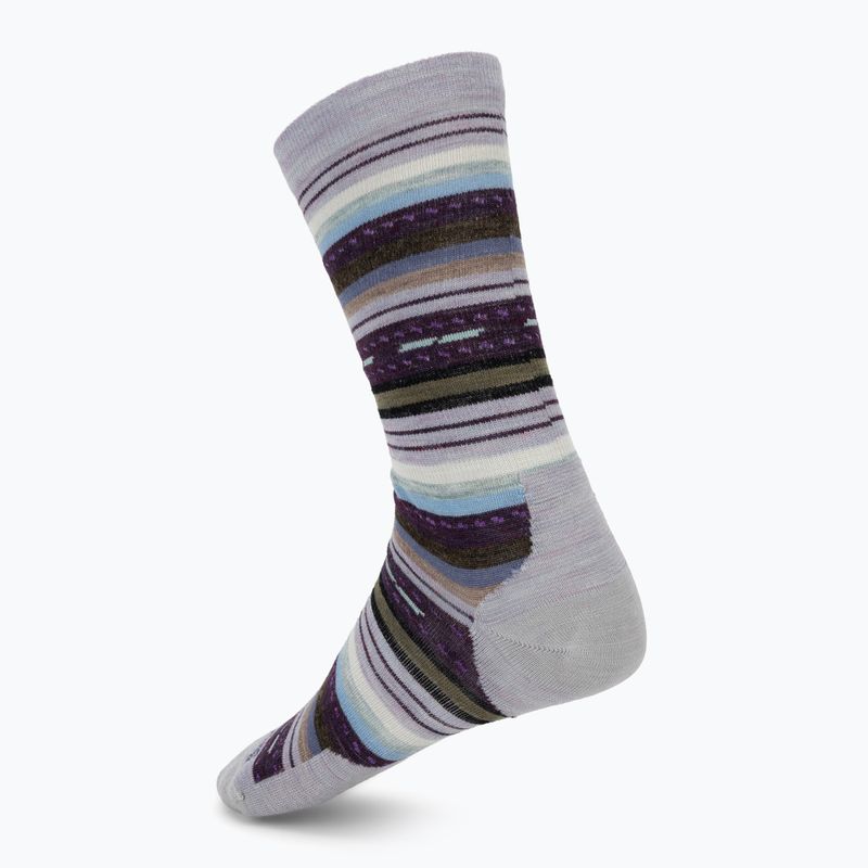 Дамски чорапи Smartwool Everyday Margarita Crew purpleeclipse 2