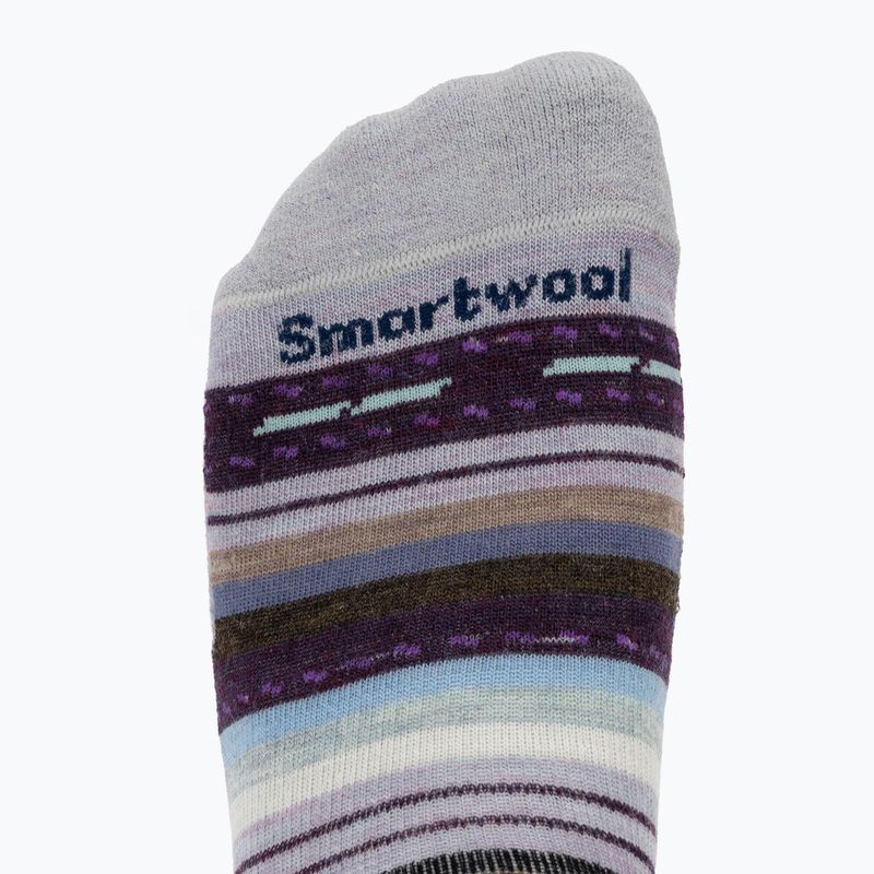 Дамски чорапи Smartwool Everyday Margarita Crew purpleeclipse 3