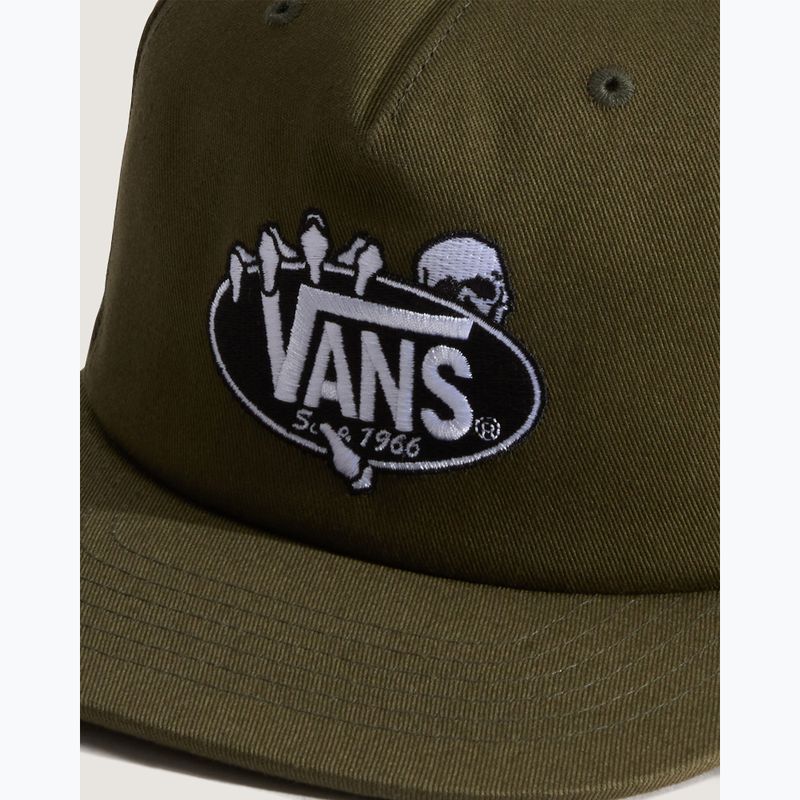 Шапка с козирка Vans Show Off Unstructured mossy olive 3