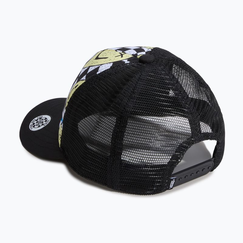 Детска шапка с козирка Vans Twisted Vans Trucker black 2