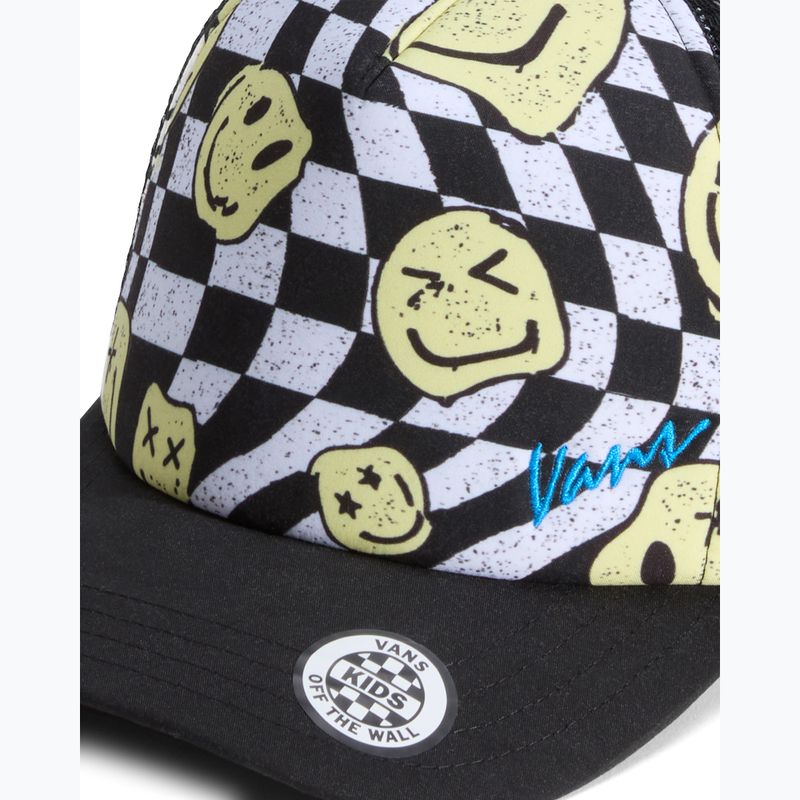 Детска шапка с козирка Vans Twisted Vans Trucker black 3