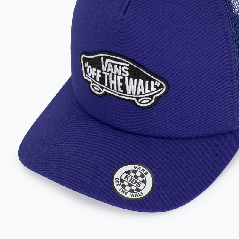 Детска шапка с козирка Vans Classic Patch Curved Bill Trucker royal cobalt 3