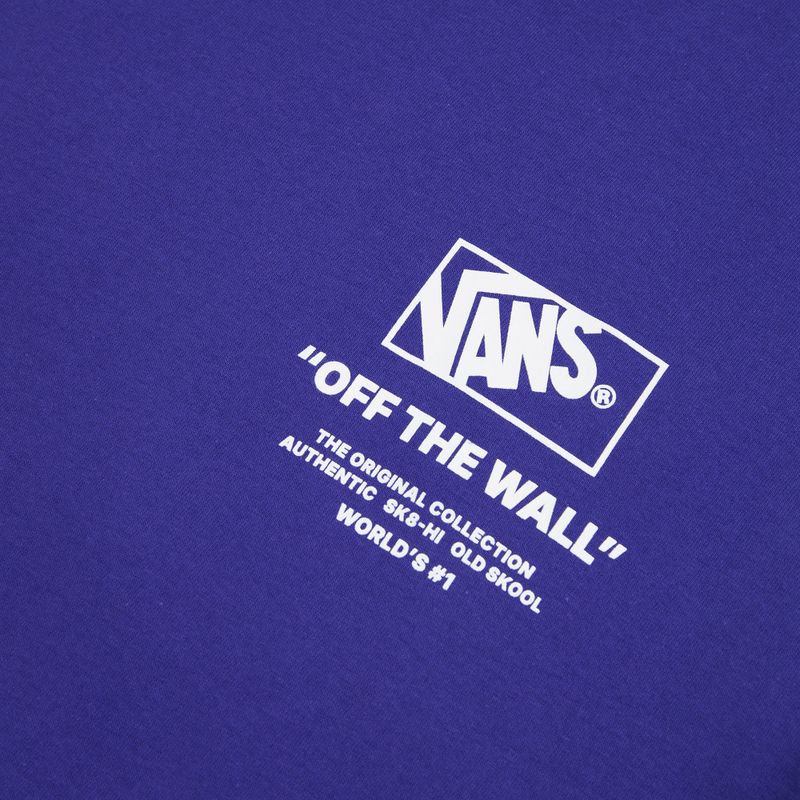 Мъжка тениска Vans Stacked Hi Tee royal cobalt 3