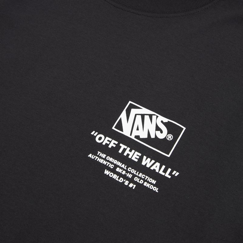Мъжка тениска Vans Stacked Hi Tee black/white 3