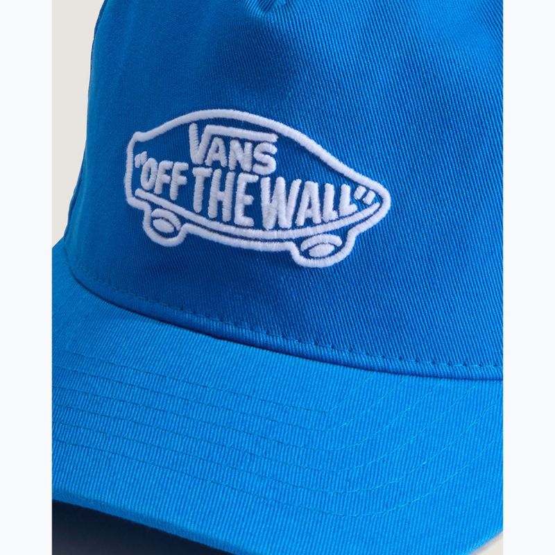 Детска шапка с козирка Vans Classic Snapback bright azure 3
