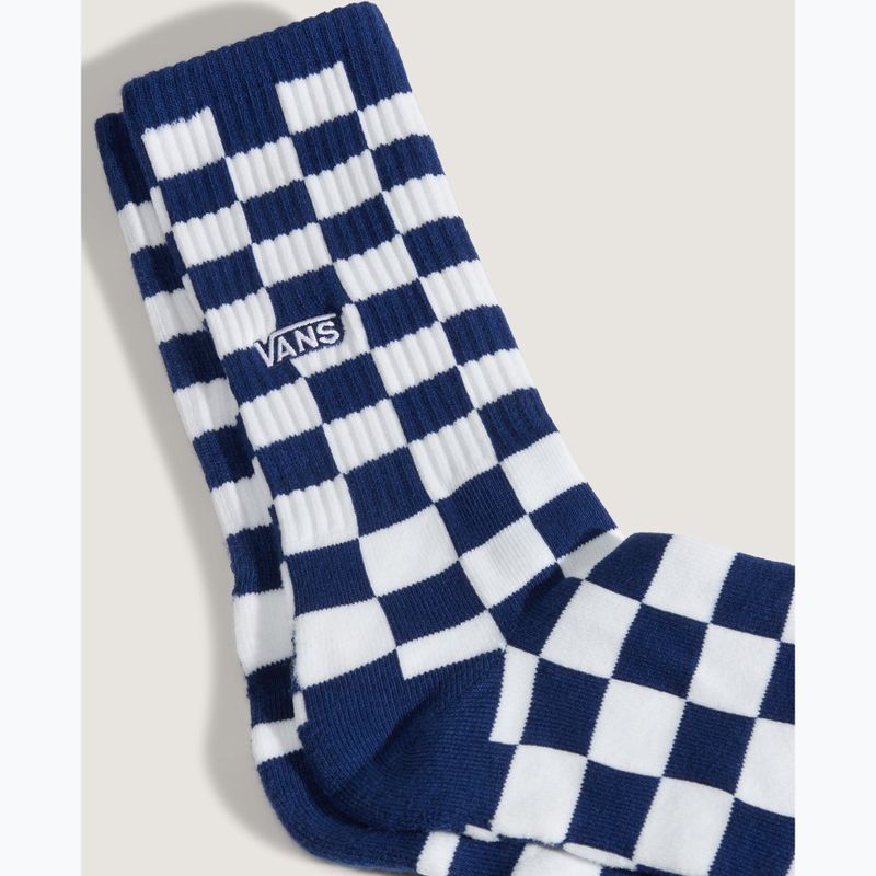 Чорапи Vans Checkerboard Crew deep indigo 3