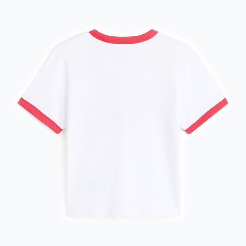 Дамска тениска Vans Center Chest Ringer Tee white 2